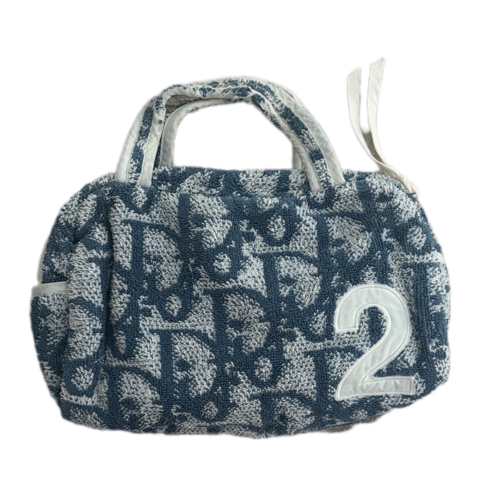Christian Dior Y2K Trotter Terry Cloth Mini Tote Bag